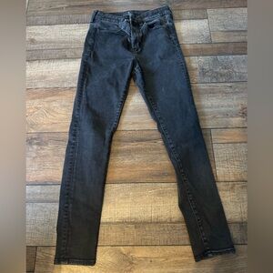 American Eagle Outfitters Black Skinny Jeans Size 8 Regular